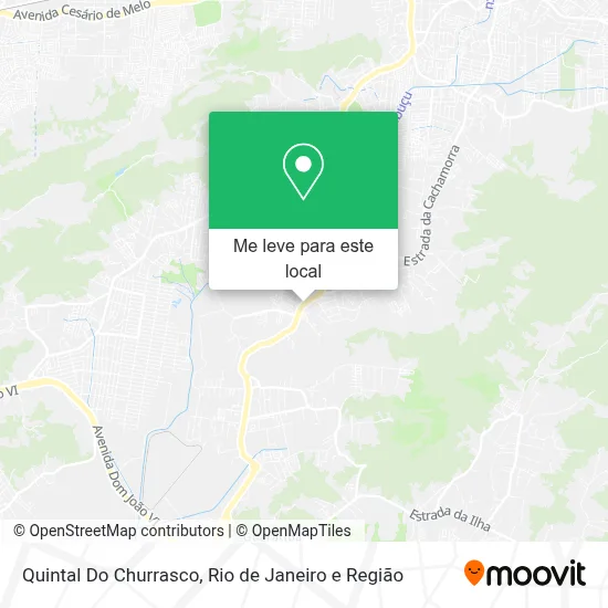 Quintal Do Churrasco mapa
