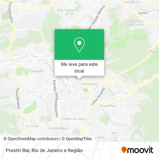 Preshh Bar mapa