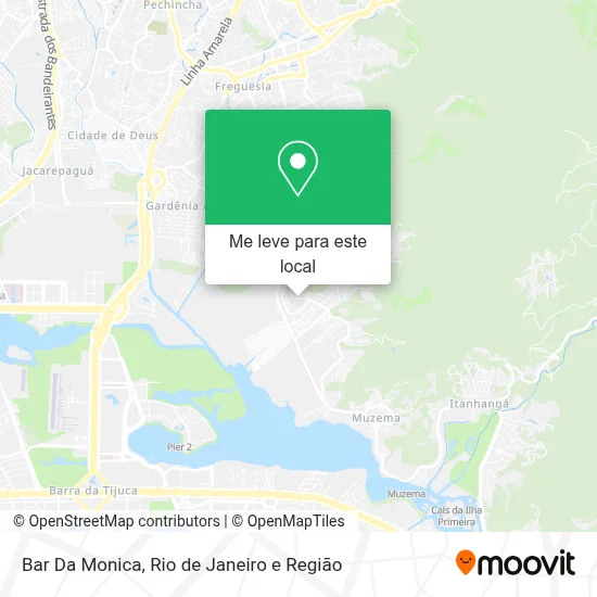 Bar Da Monica mapa