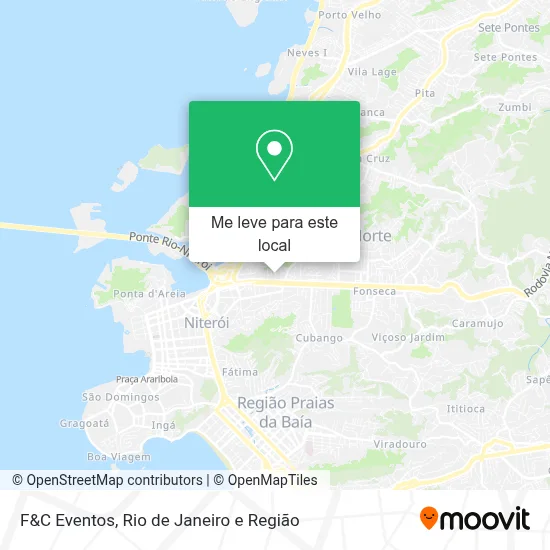 F&C Eventos mapa