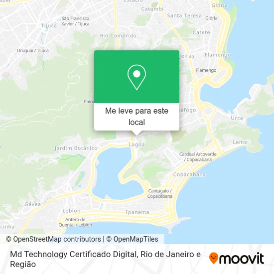 Md Technology Certificado Digital mapa