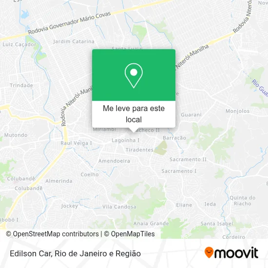 Edilson Car mapa