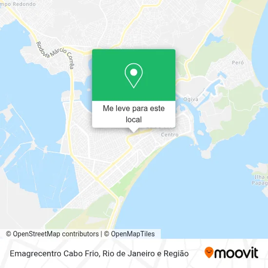 Emagrecentro Cabo Frio mapa