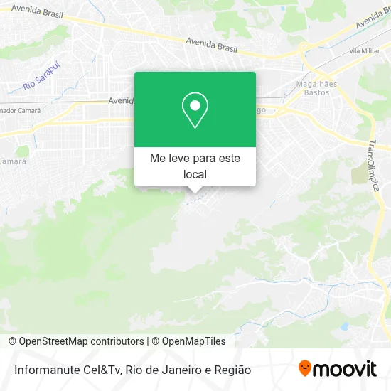 Informanute Cel&Tv mapa