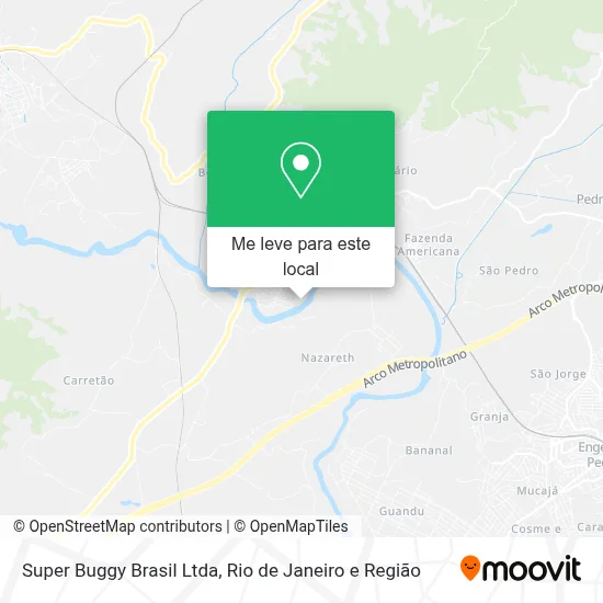 Super Buggy Brasil Ltda mapa