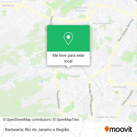 Barbearia mapa