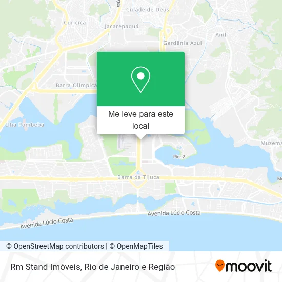 Rm Stand Imóveis mapa