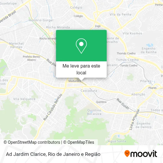 Ad Jardim Clarice mapa