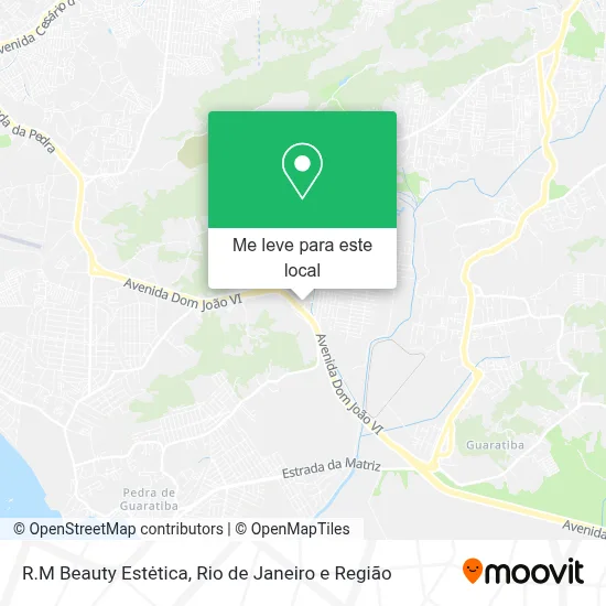 R.M Beauty Estėtica mapa