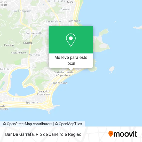 Bar Da Garrafa mapa
