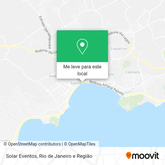 Solar Eventos mapa