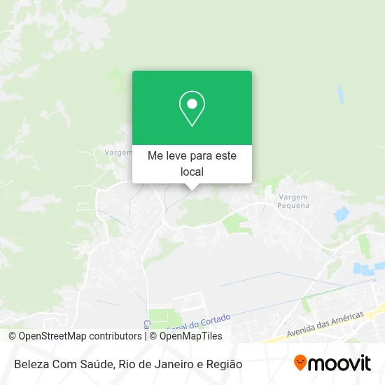 Beleza Com Saúde mapa
