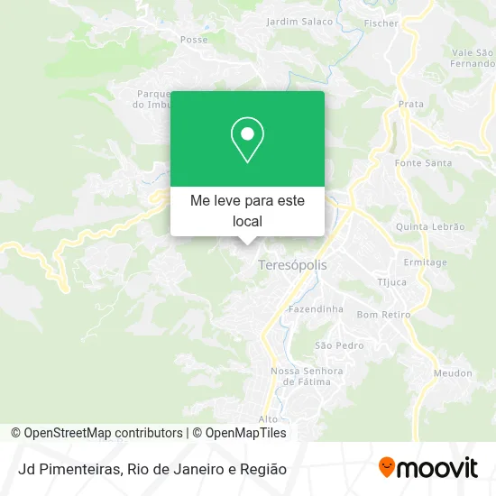Jd Pimenteiras mapa