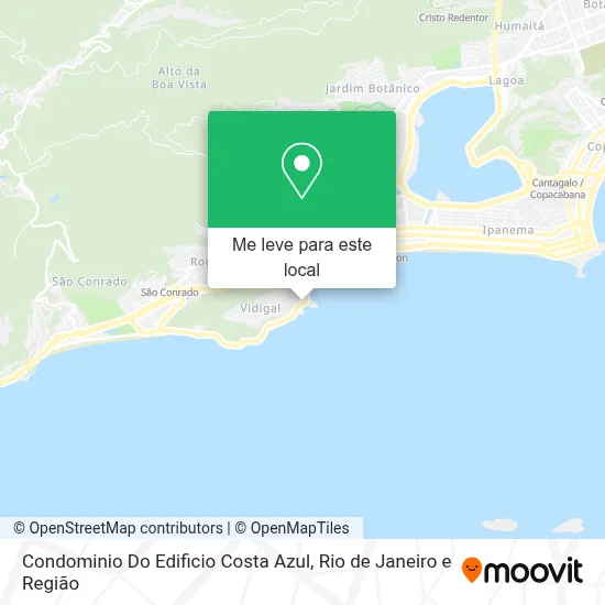 Condominio Do Edificio Costa Azul mapa