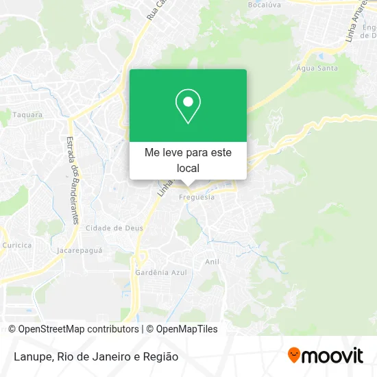 Lanupe mapa