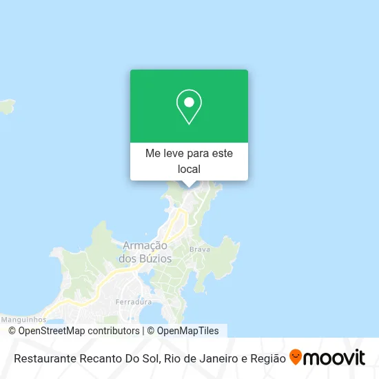Restaurante Recanto Do Sol mapa