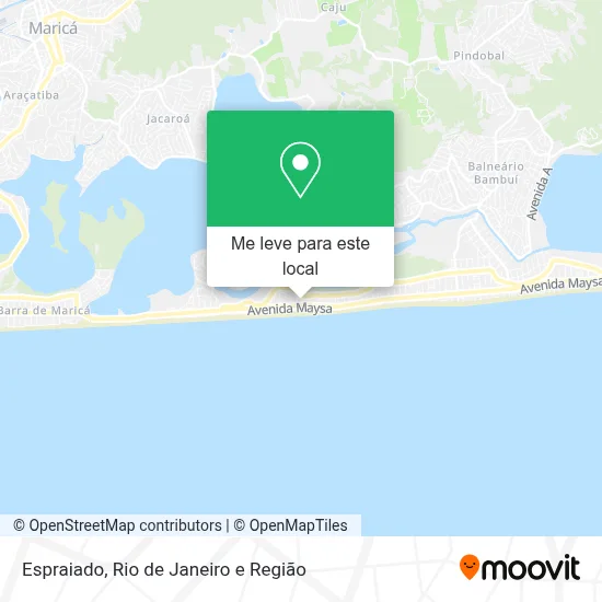 Espraiado mapa