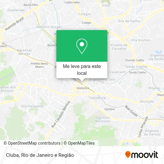 Cluba mapa