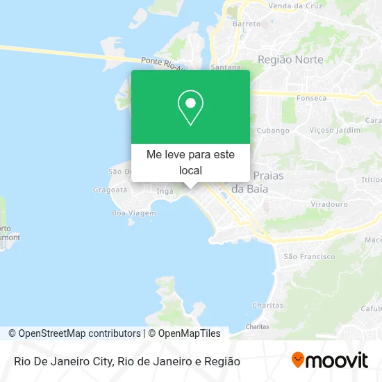 Rio De Janeiro City mapa