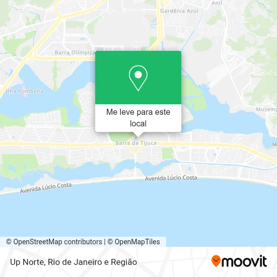 Up Norte mapa
