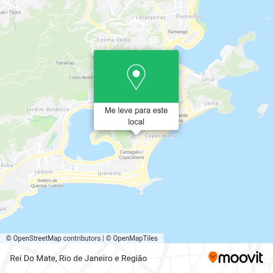 Rei Do Mate mapa