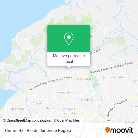 Cima's Bar mapa