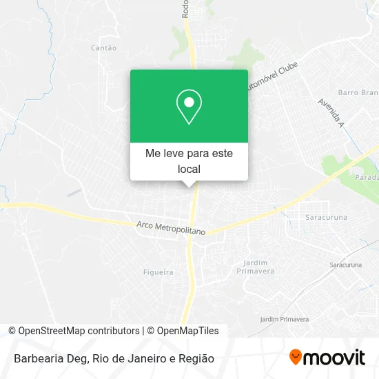 Barbearia Deg mapa