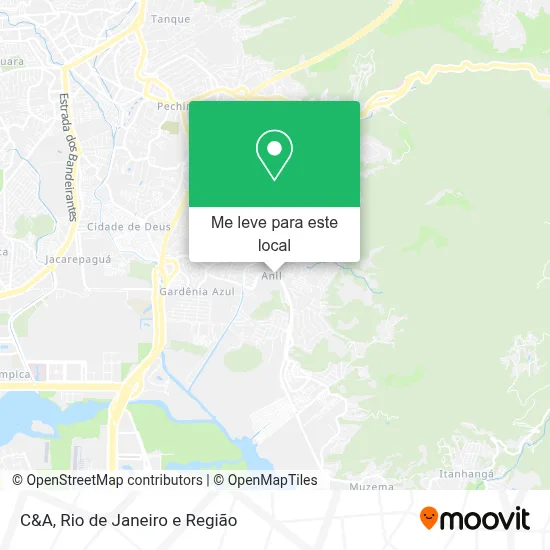 C&A mapa