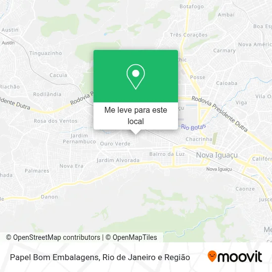 Papel Bom Embalagens mapa
