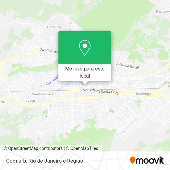 Comlurb mapa