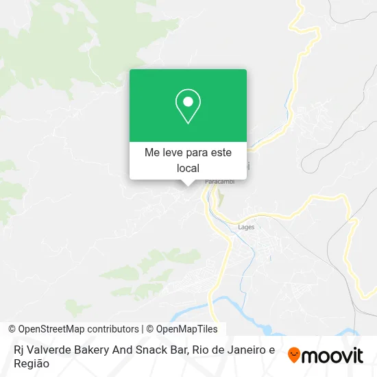 Rj Valverde Bakery And Snack Bar mapa