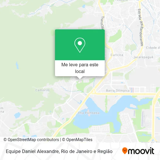 Equipe Daniel Alexandre mapa