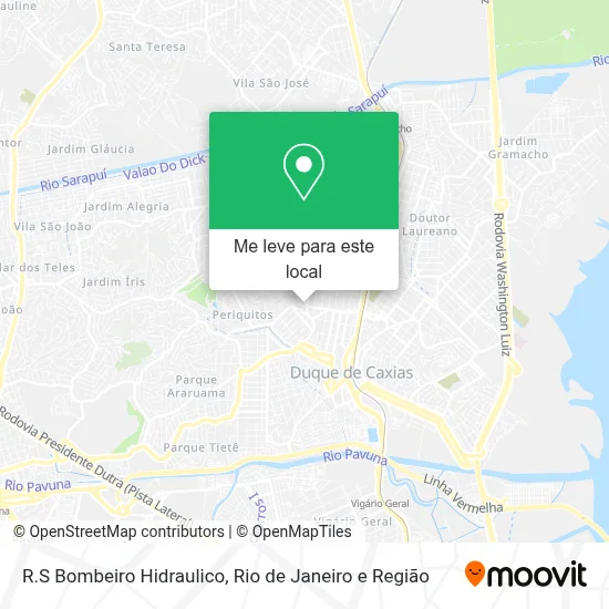 R.S Bombeiro Hidraulico mapa