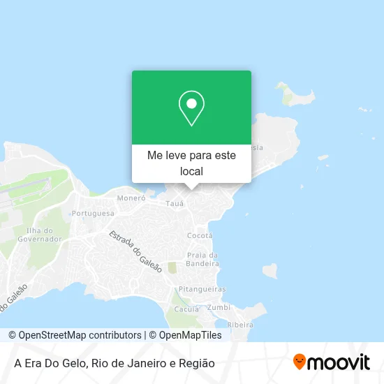 A Era Do Gelo mapa