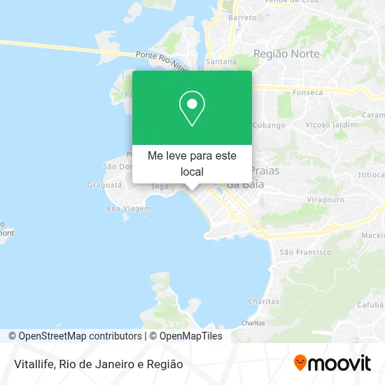 Vitallife mapa