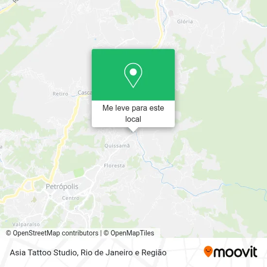 Asia Tattoo Studio mapa