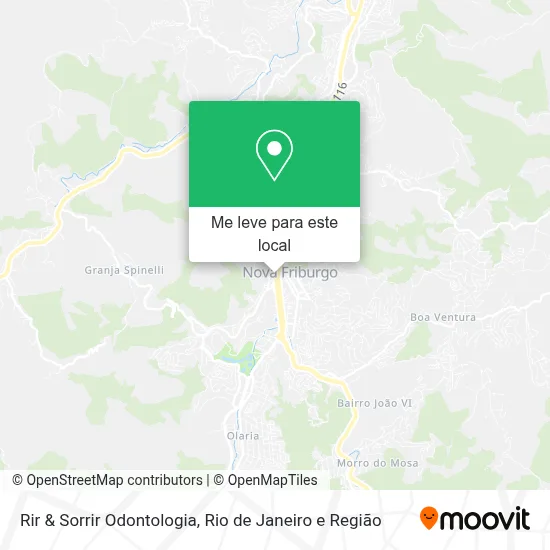 Rir & Sorrir Odontologia mapa