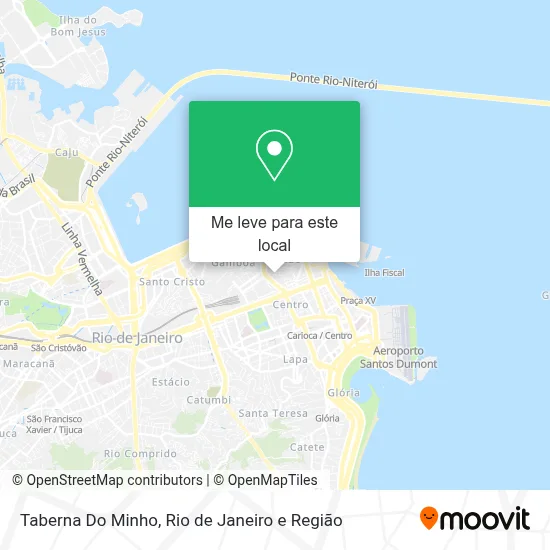 Taberna Do Minho mapa