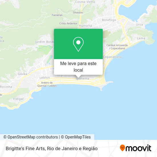 Brigitte's Fine Arts mapa