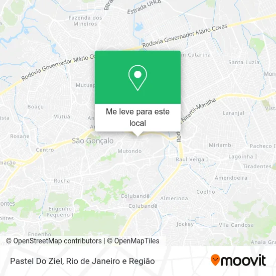 Pastel Do Ziel mapa