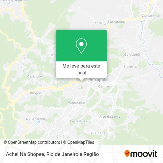 Achei Na Shopee mapa