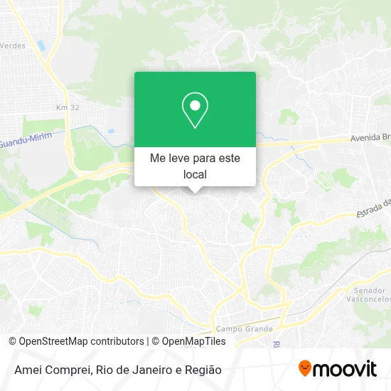 Amei Comprei mapa