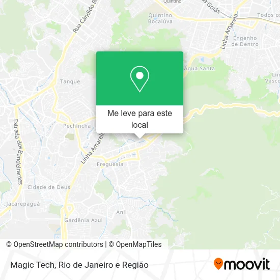 Magic Tech mapa