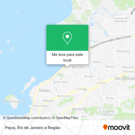 Pepsi mapa