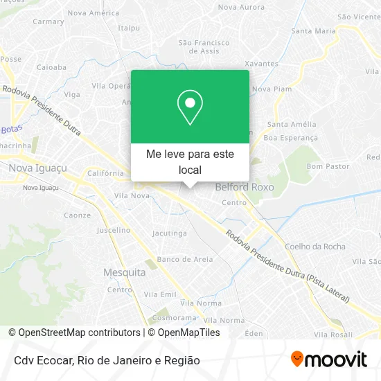 Cdv Ecocar mapa