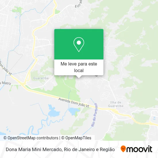 Dona Maria Mini Mercado mapa