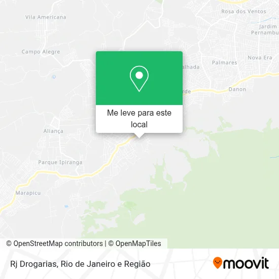 Rj Drogarias mapa
