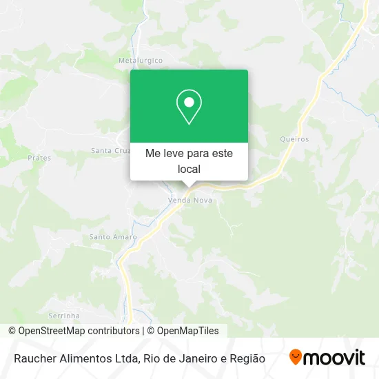 Raucher Alimentos Ltda mapa