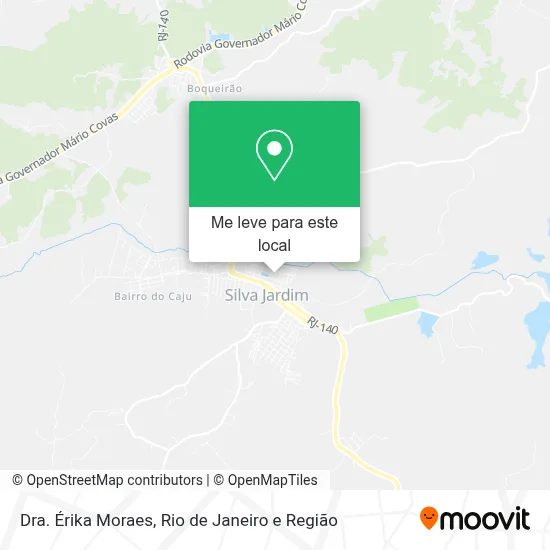 Dra. Érika Moraes mapa
