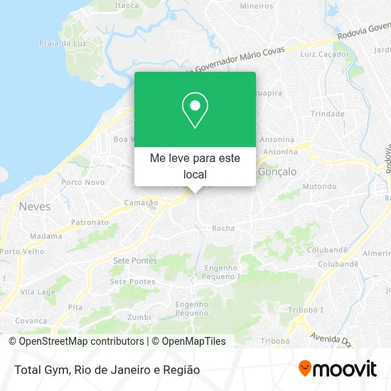 Total Gym mapa